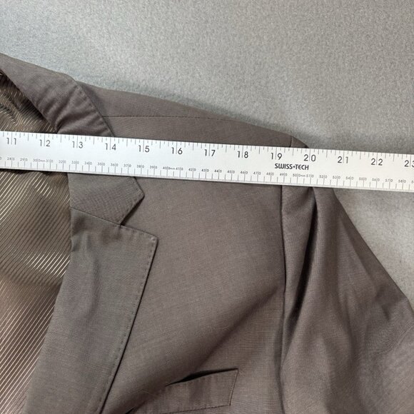 Hugo Boss Blazer Jacket Mens 44R 100% Virgin Wool Guabello Italy Super 130s Suit - Picture 3 of 16